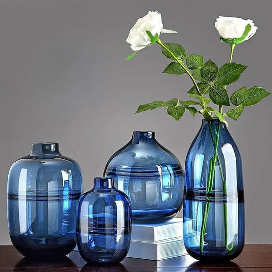 Vase en Verre Transparent